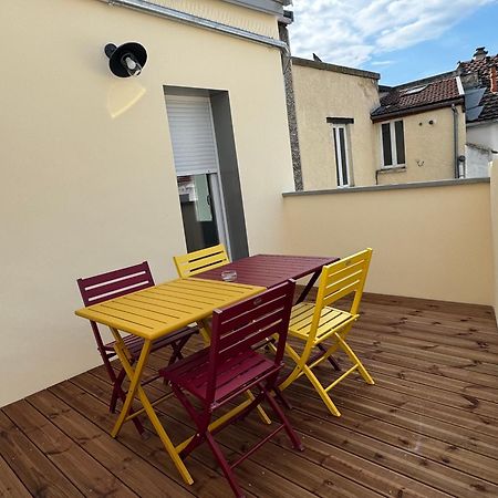 70M2 Climatise - Parking Prive - Lycee Roosevelt - Reims Arena Apartment ภายนอก รูปภาพ