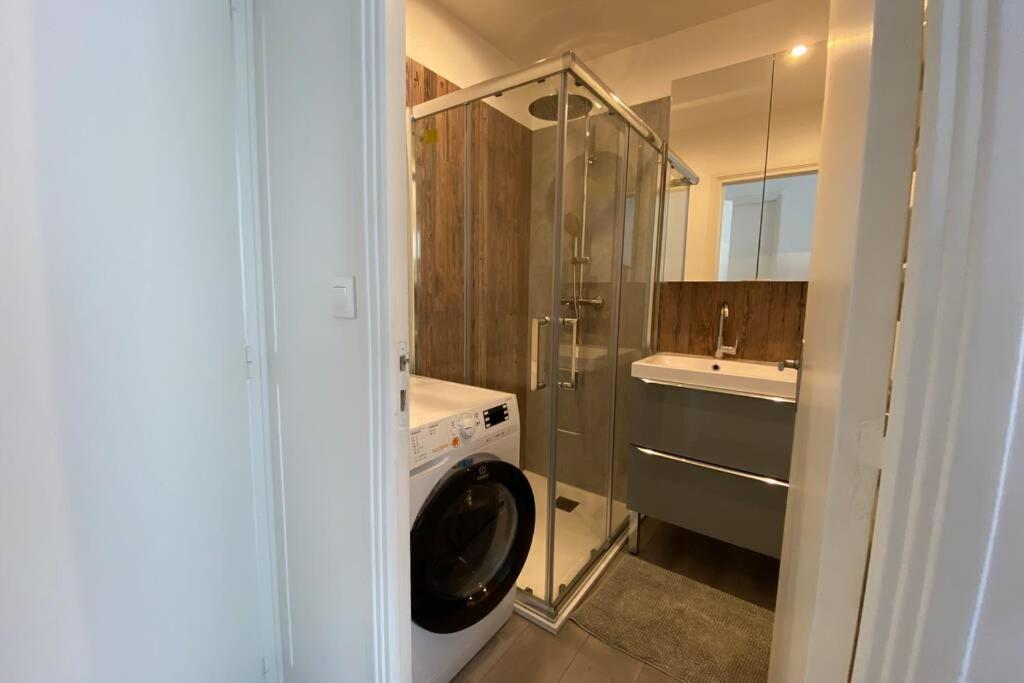70M2 Climatise - Parking Prive - Lycee Roosevelt - Reims Arena Apartment ภายนอก รูปภาพ